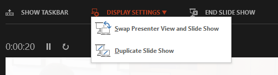 turn off presenter view in powerpoint